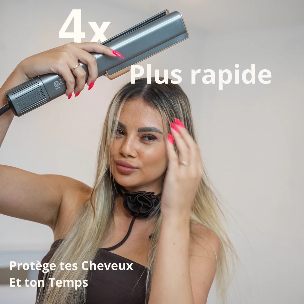 LISSEUR SÉCHANT 2 EN 1